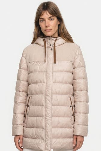 FUCHS SCHMITT Steppmantel beige