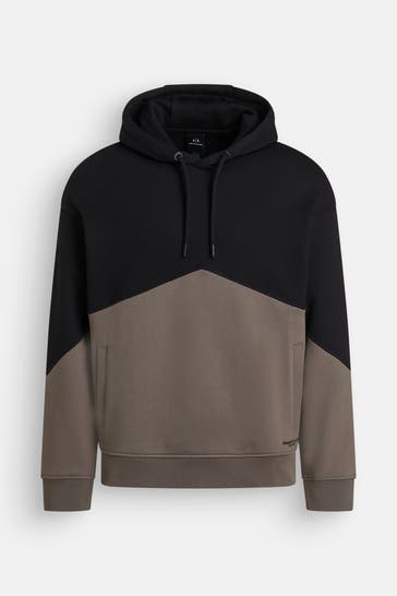 ARMANI EXCHANGE Hoodie zweifarbig