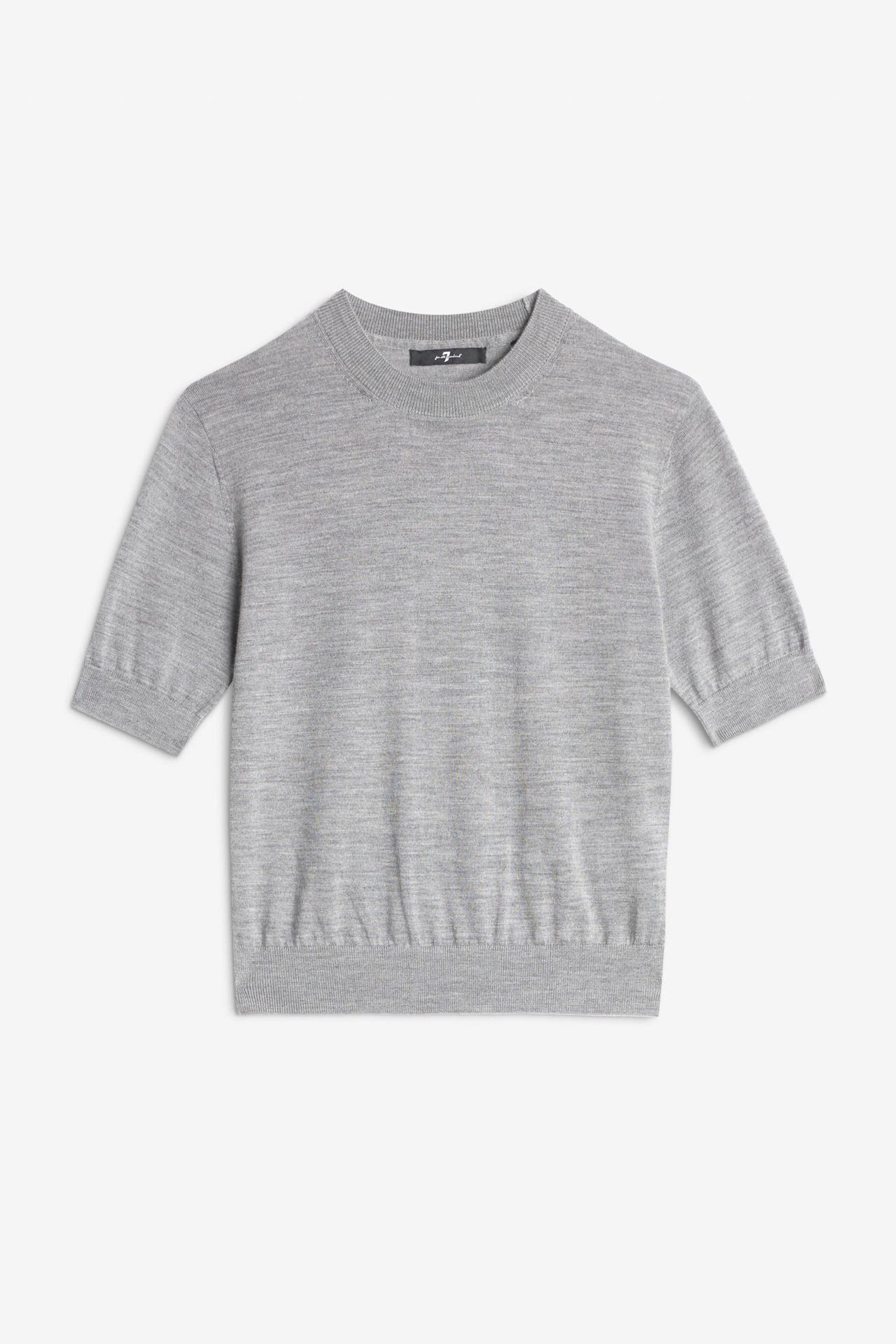 7 FOR ALL MANKIND Strickshirt grau, Bild 1