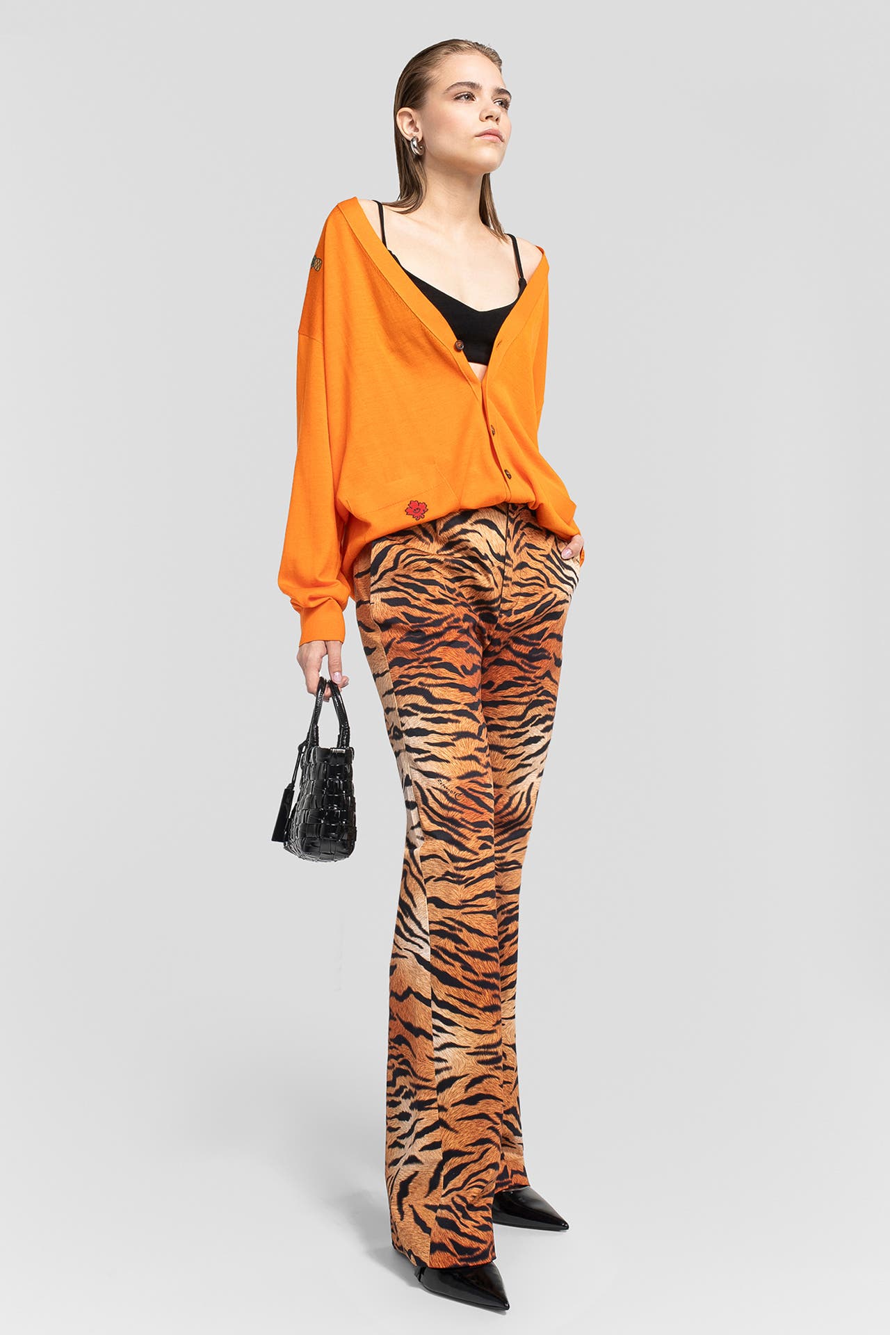 DSQUARED2 Stoffhose 'Tiger Roadie' animal, Bild 1