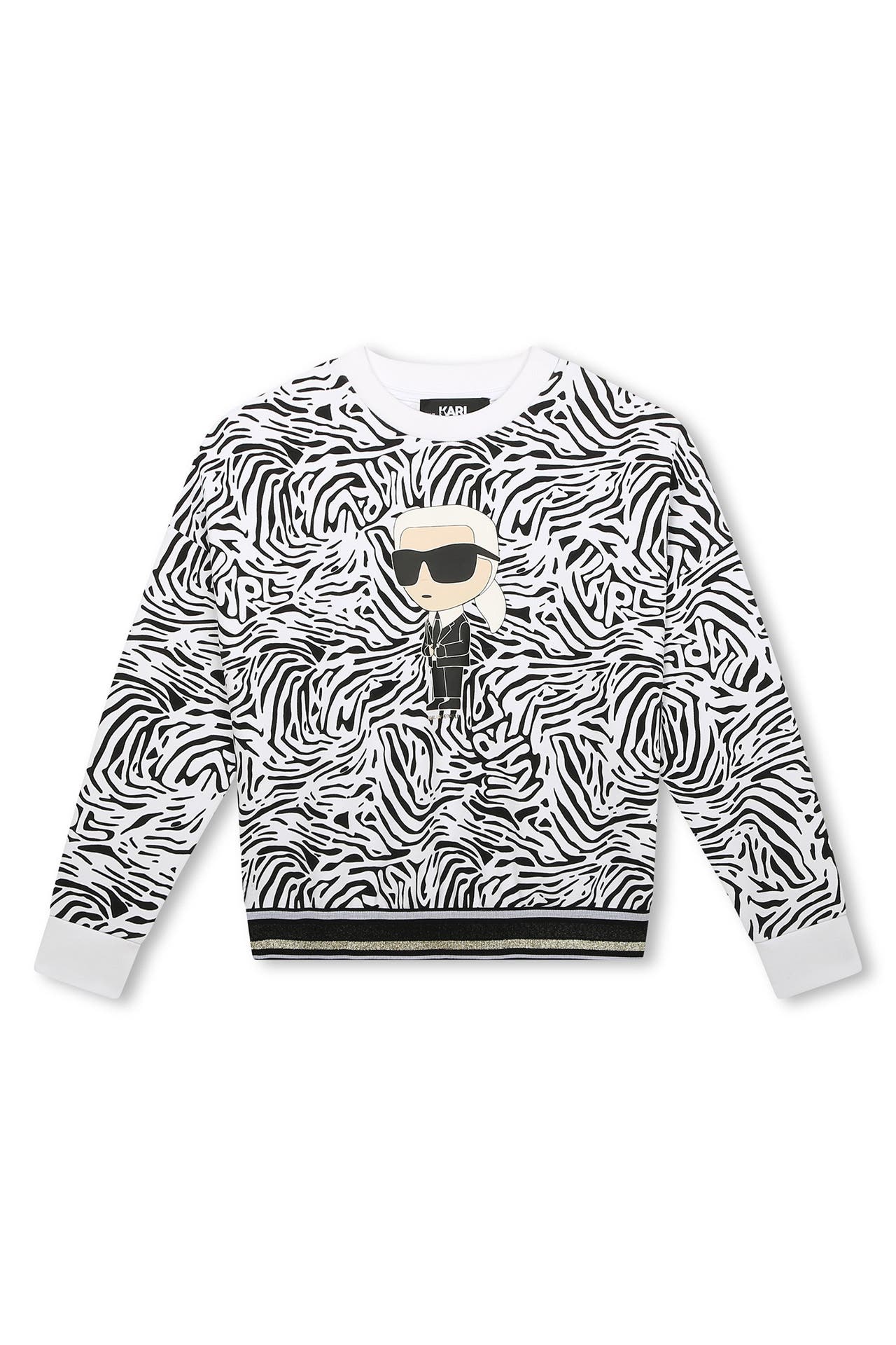 KARL LAGERFELD Sweatshirt zweifarbig, Bild 1