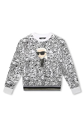 KARL LAGERFELD Sweatshirt zweifarbig