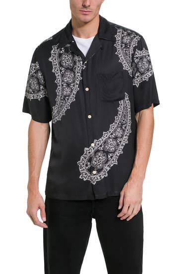 ALLSAINTS - Kurzarmhemd 'Aaran' Relaxed Fit