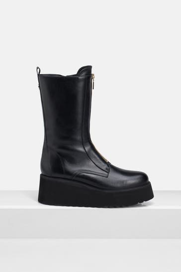 AIGNER Plateau-Stiefel 'Stella 9' schwarz
