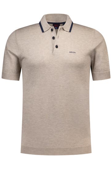 NEW ZEALAND AUCKLAND Polo-Shirt beige