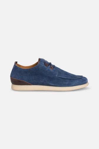 PRIME SHOES Slipper 'Indaco' azurblau