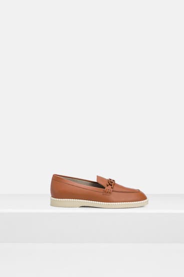 HOGAN - Slipper cognac