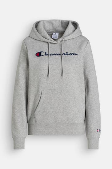 CHAMPION Hoodie grau