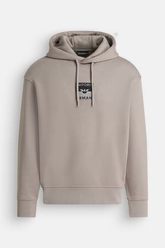 EMPORIO ARMANI Hoodie steingrau