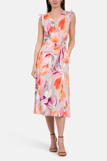 BETTY BARCLAY Wickelkleid gemusert