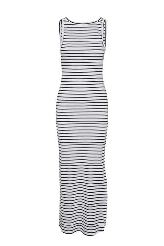 GESTUZ Casual-Kleid gestreift