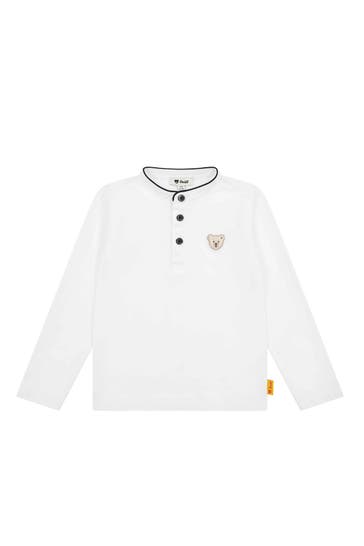 STEIFF Langarmshirt weiß