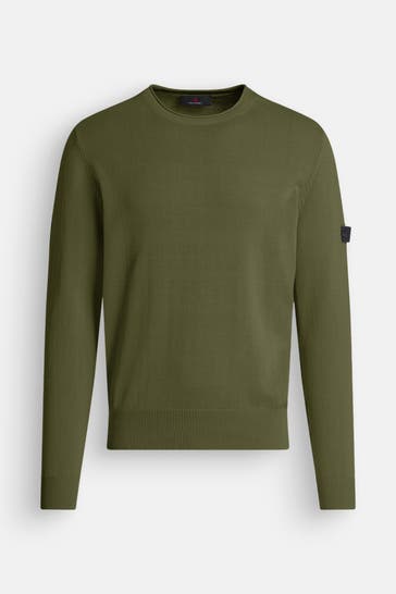 PEUTEREY Strickpullover oliv