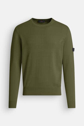PEUTEREY Strickpullover oliv
