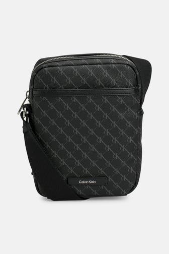 CALVIN KLEIN Umhängetasche schwarz logo