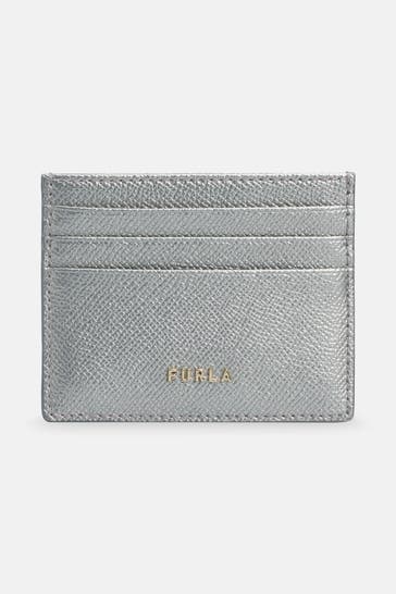 FURLA Kartenetui silber