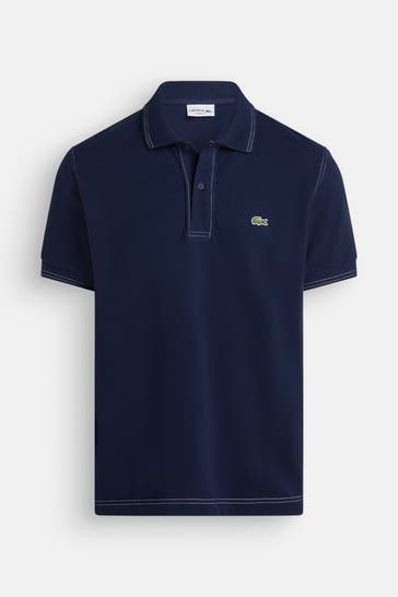 LACOSTE Polo-Shirt dunkelblau
