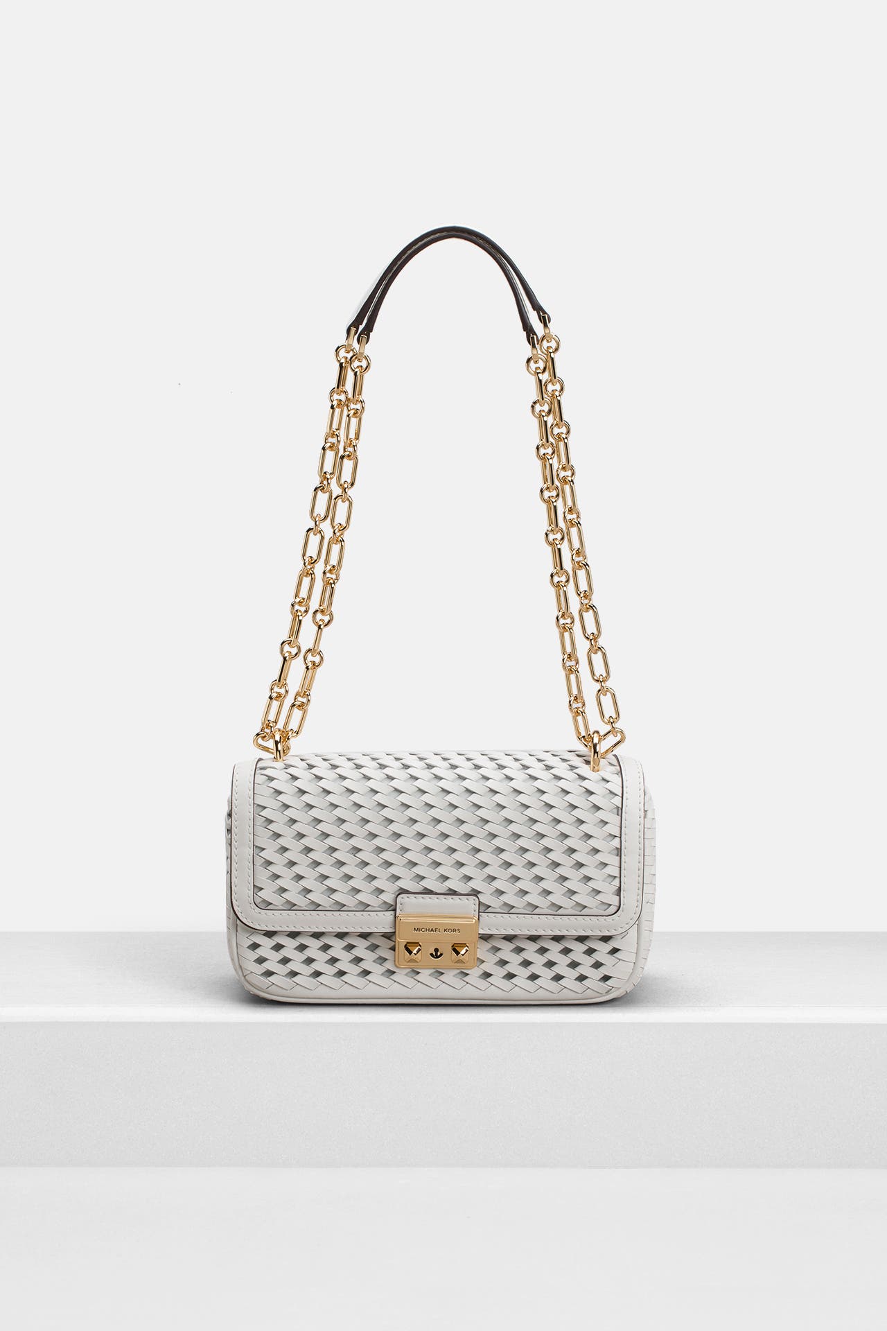 MICHAEL MICHAEL KORS Schultertasche 'Tribeca' weiß, Bild 1