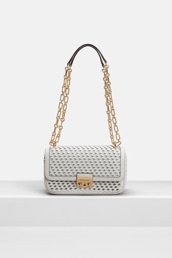 MICHAEL MICHAEL KORS Schultertasche 'Tribeca' weiß