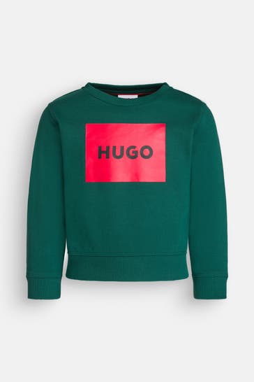 HUGO Sweatshirt waldgrün