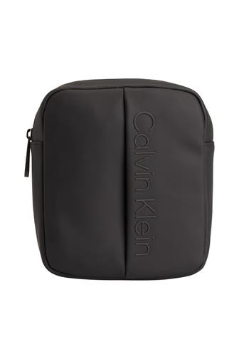CALVIN KLEIN Umhängetasche 'Rub Conv' schwarz