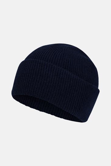 KJUS Unisex Strickmütze dunkelblau
