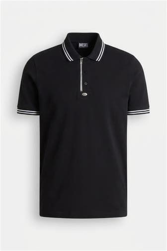 DIESEL Polo-Shirt schwarz