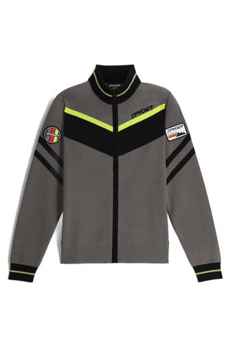 SPYDER Strickjacke 'Garmisch' graugrün