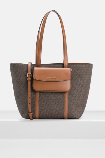 MICHAEL MICHAEL KORS Shopper 'Jet Set' gemustert