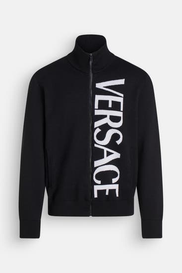 VERSACE - Strickjacke schwarz