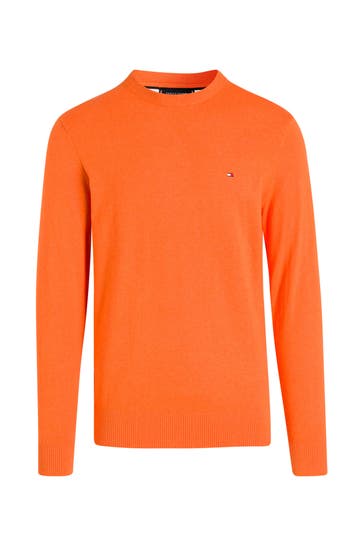 TOMMY HILFIGER Strickpullover orange