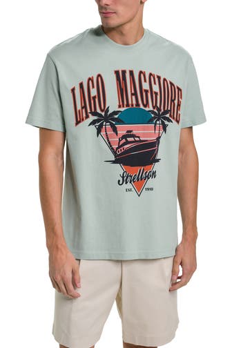 STRELLSON T-Shirt 'Santi' jade