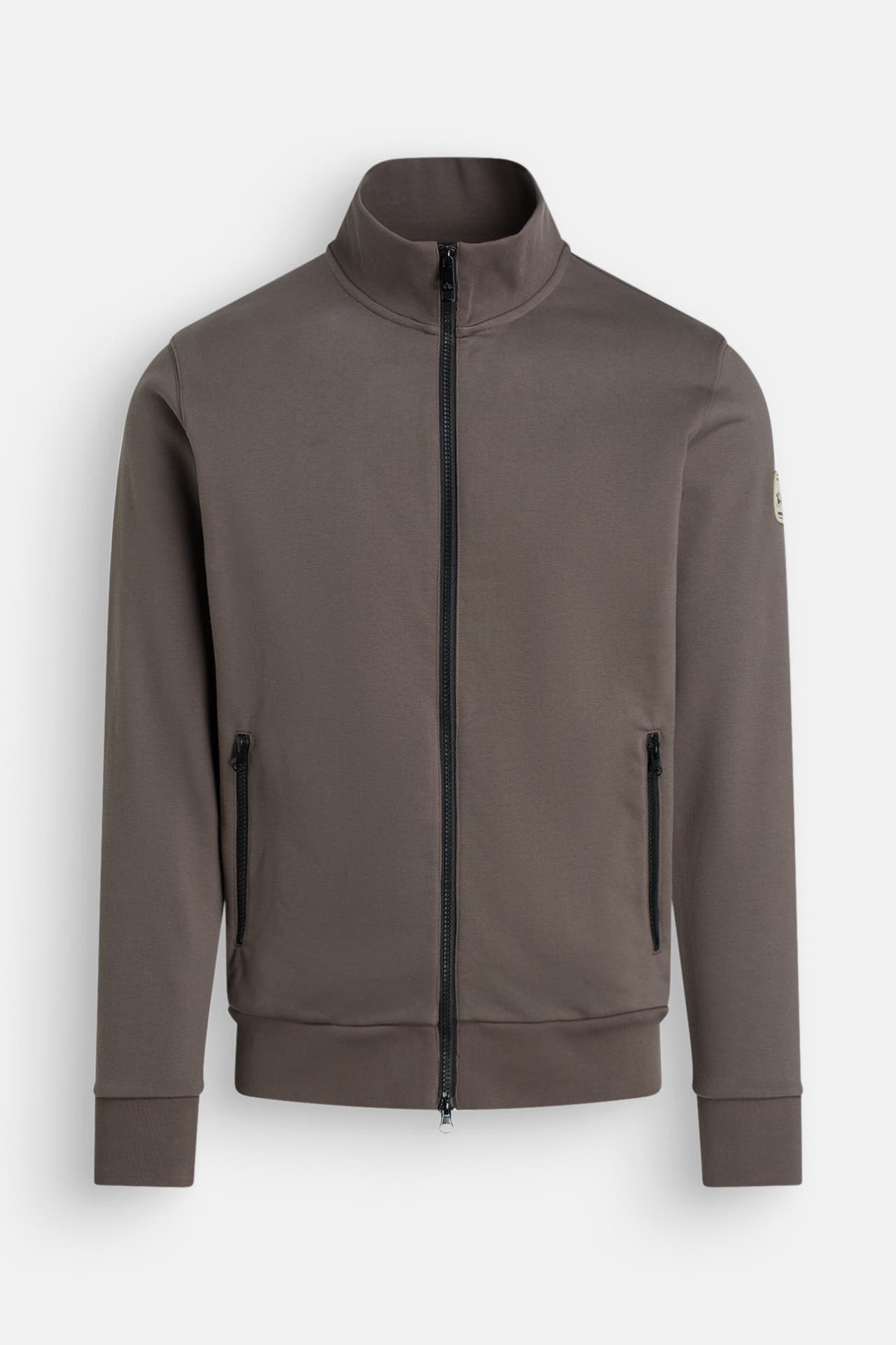 LA MARTINA Sweatjacke 'Diagonal T' taupe, Bild 1