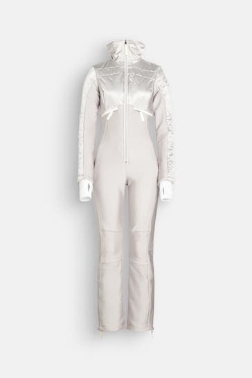 JET SET Ski-Overall 'Gertrude' silber