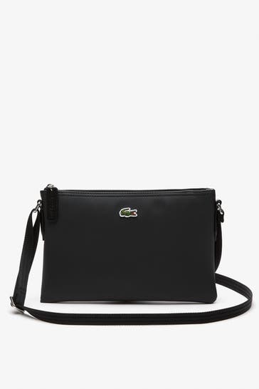 LACOSTE Umhängetasche schwarz