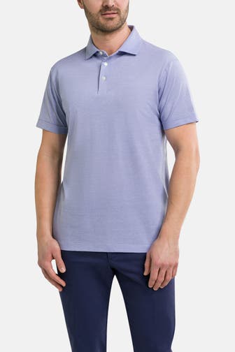 HACKETT Polo-Shirt taubenblau