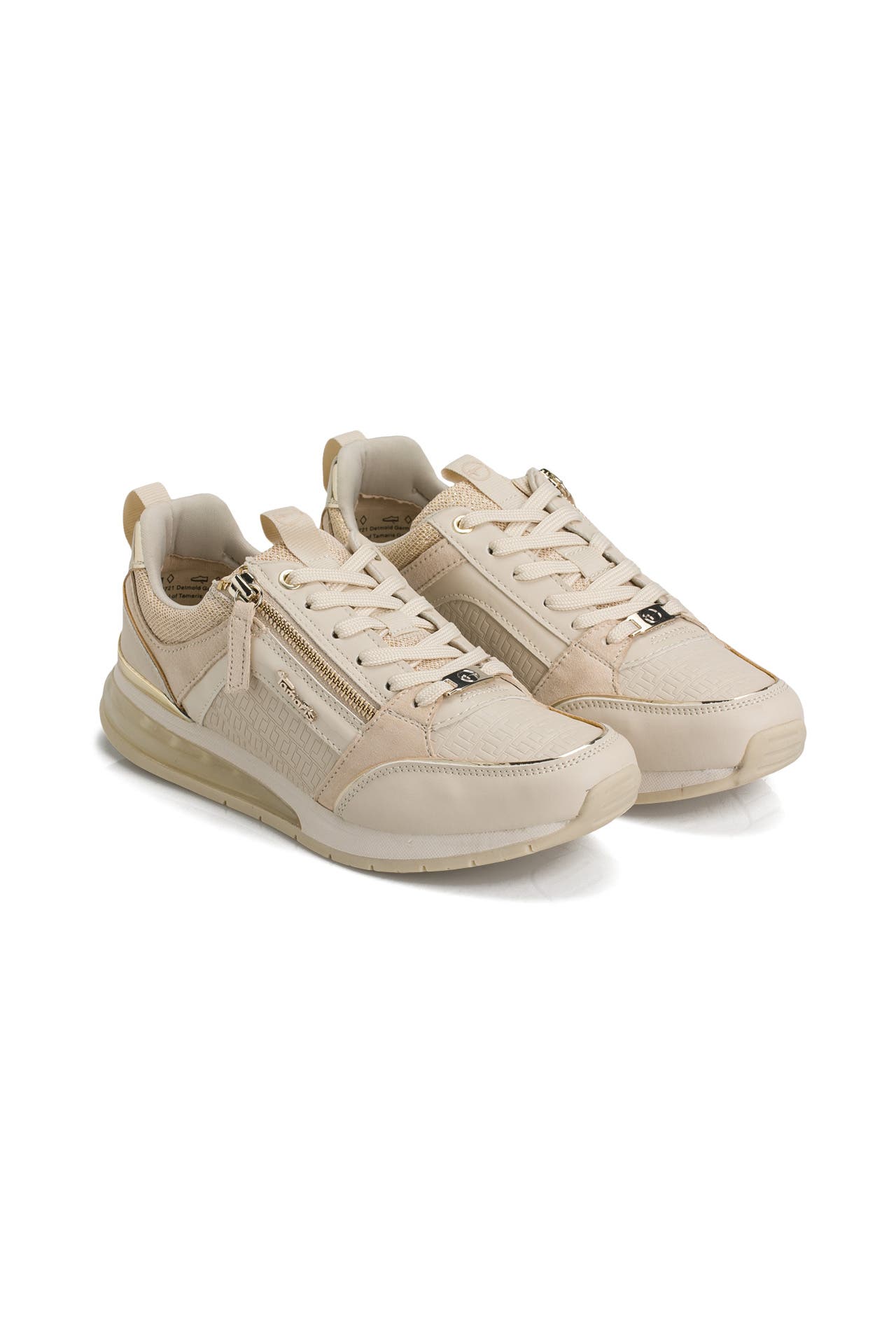 Tamaris sneakers beige sale