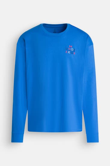 UNDER ARMOUR - Longsleeve blau