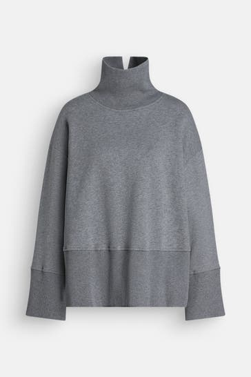 CLOSED Sweatshirt dunkelgrau meliert