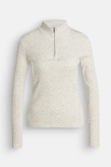 MARC O'POLO DENIM Strick-Troyer ecru