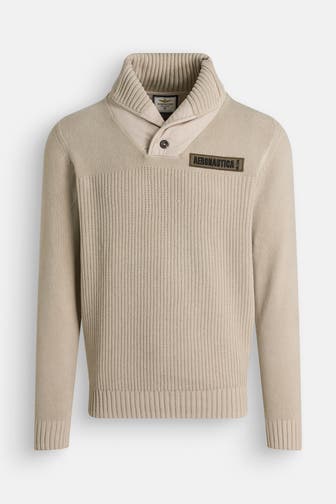 AERONAUTICA MILITARE Strickpullover greige
