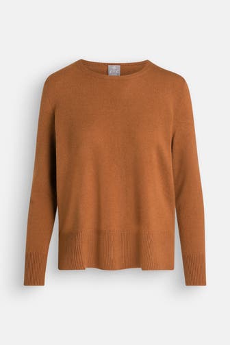 FTC Kaschmir-Pullover dunkelbraun