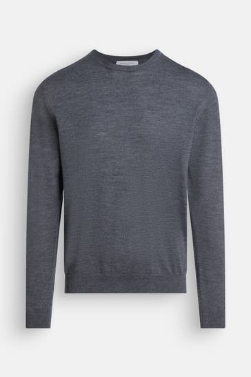 DANIELE FIESOLI Wollpullover grau