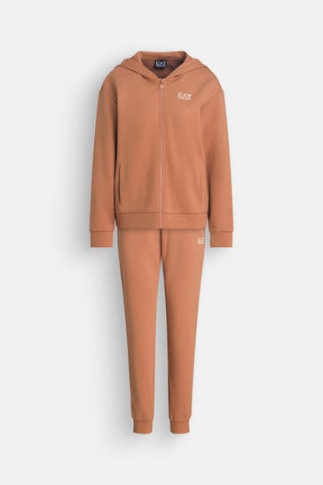 EA7 Trainingsanzug camel