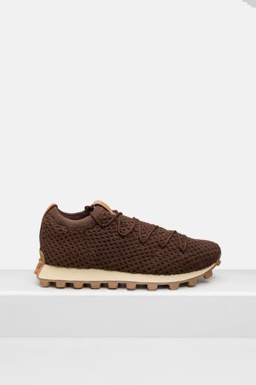 TOD'S - Strick-Sneaker braun