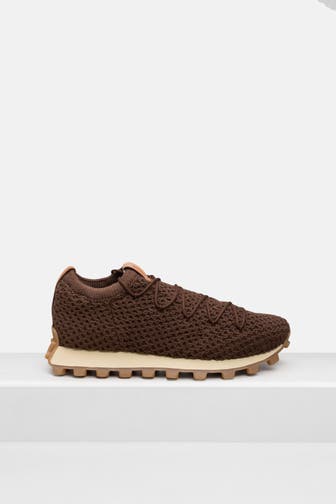 TOD'S Strick-Sneaker braun
