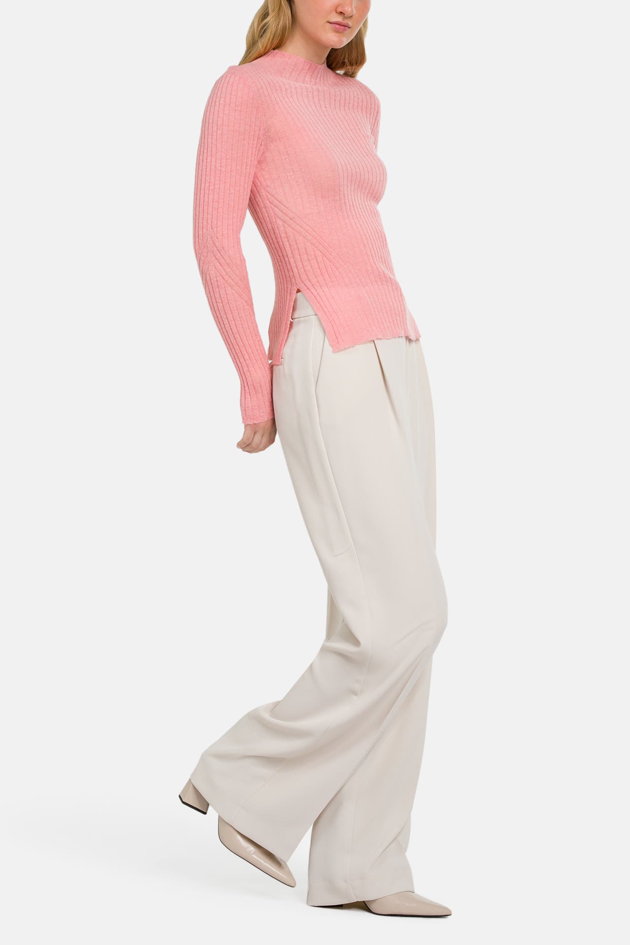 BOSS ORANGE Strickpullover 'Fennon' rosa, Bild 1