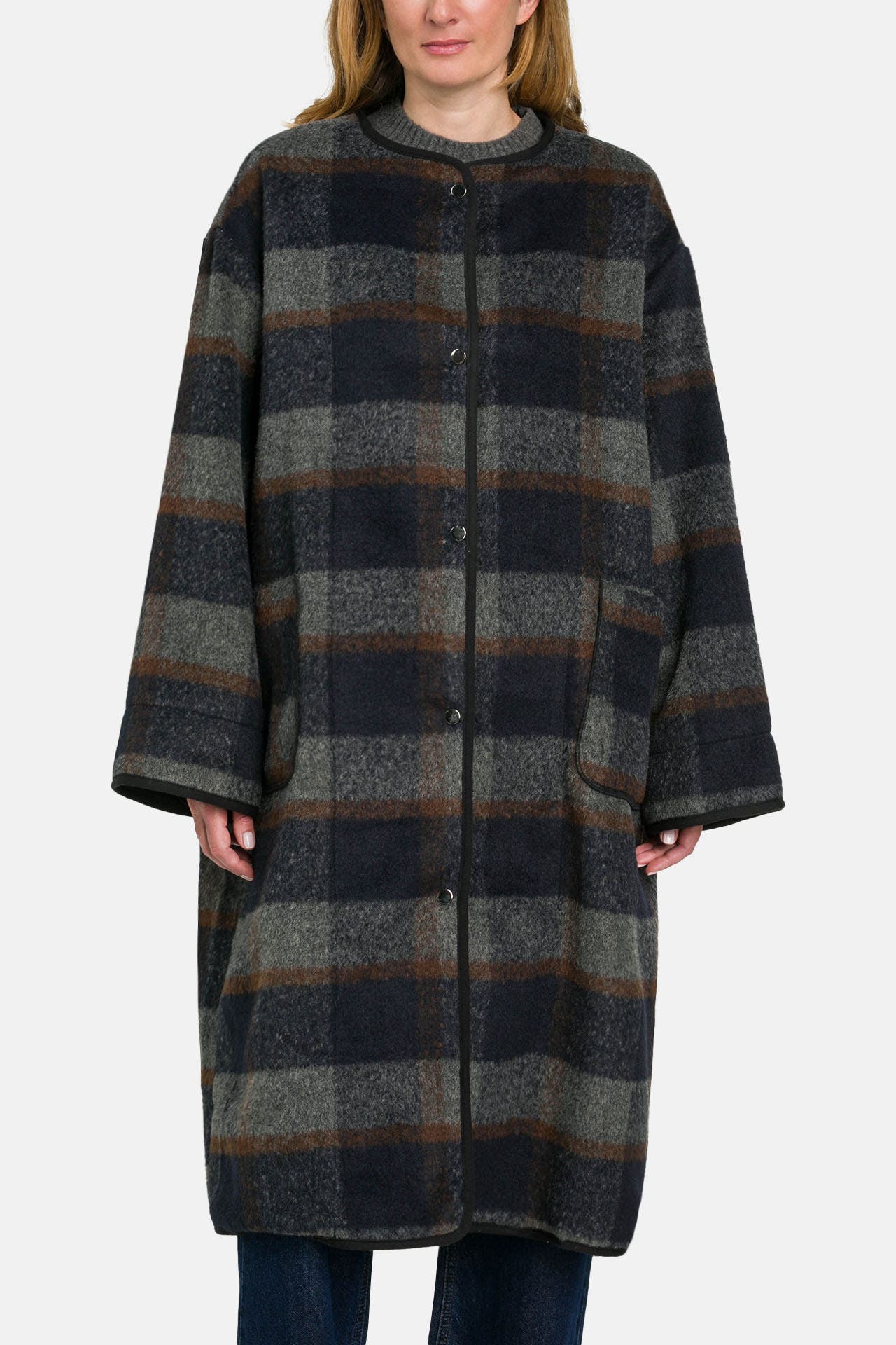 LOLLYS LAUNDRY Mantel gemustert, Bild 1