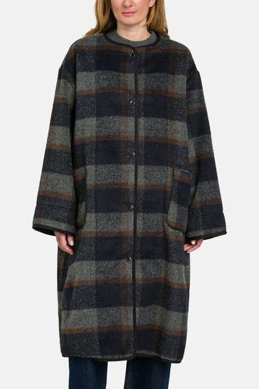 LOLLYS LAUNDRY Mantel gemustert