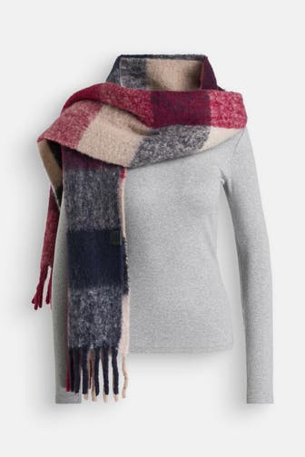 TOMMY HILFIGER Wollmix-Schal mehrfarbig